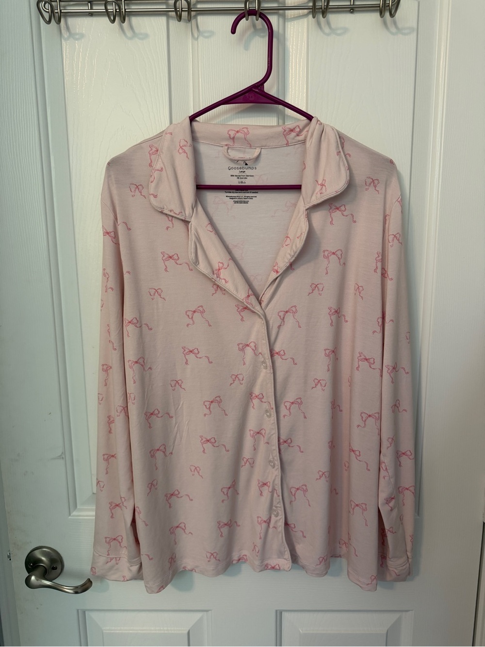 Goosebumps ballerina print long sleeve pajama set